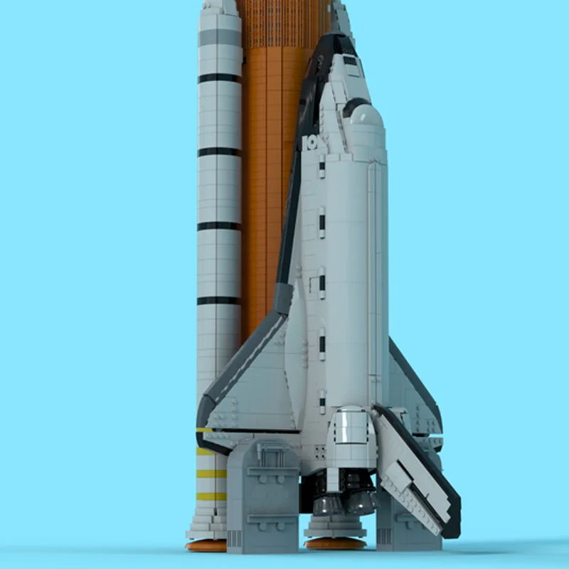 3263 pièces série spatiale échelle 1/70 Booster et navette modèle blocs de construction ensemble assemblage technique briques jouets enfant cadeaux de noël