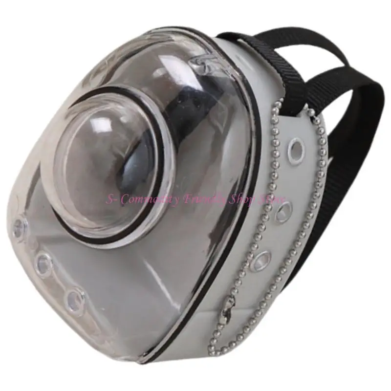 85AE ミニチュアプラスチック猫バックパック 1/12 スケールドールハウス装飾シミュレーションおもちゃストーリーテリングシーン