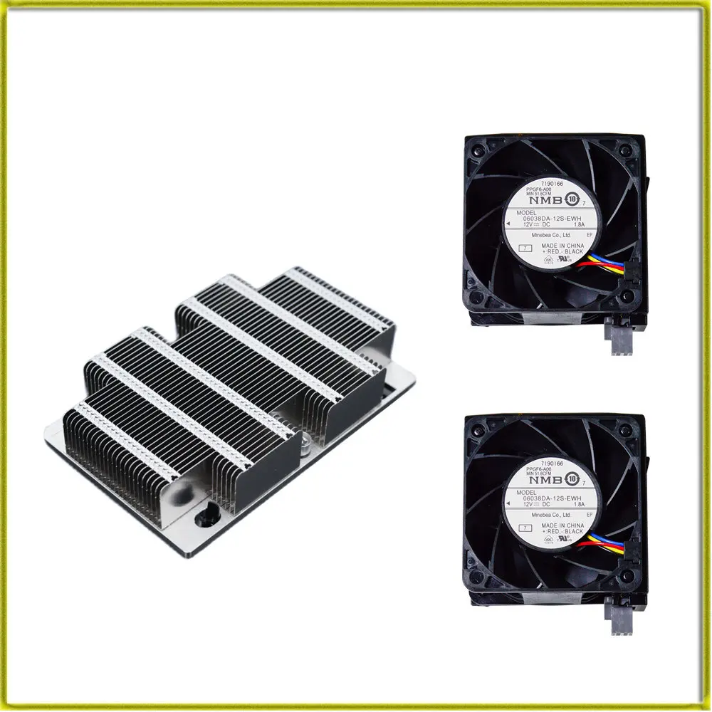 

For Dell R740 R740XD Server CPU Cooler 00F8NV 0N5T36 Cooler Kit Cooler 0F8NV Cooling Fan N5T36 with Bracket Original