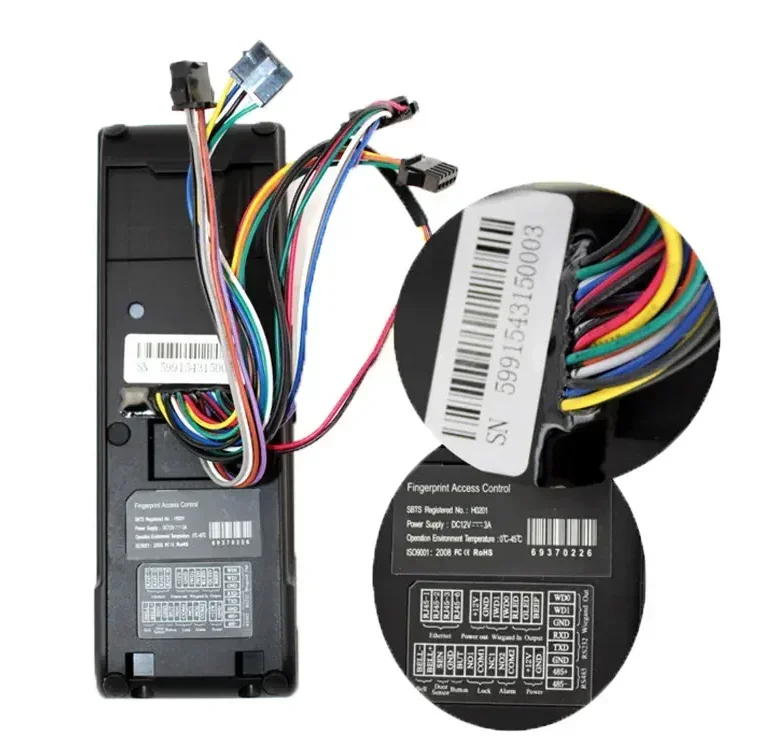 Waterproof Metal 125KHz Keypad rfid EM Card reader Standalone Access Control TF1700