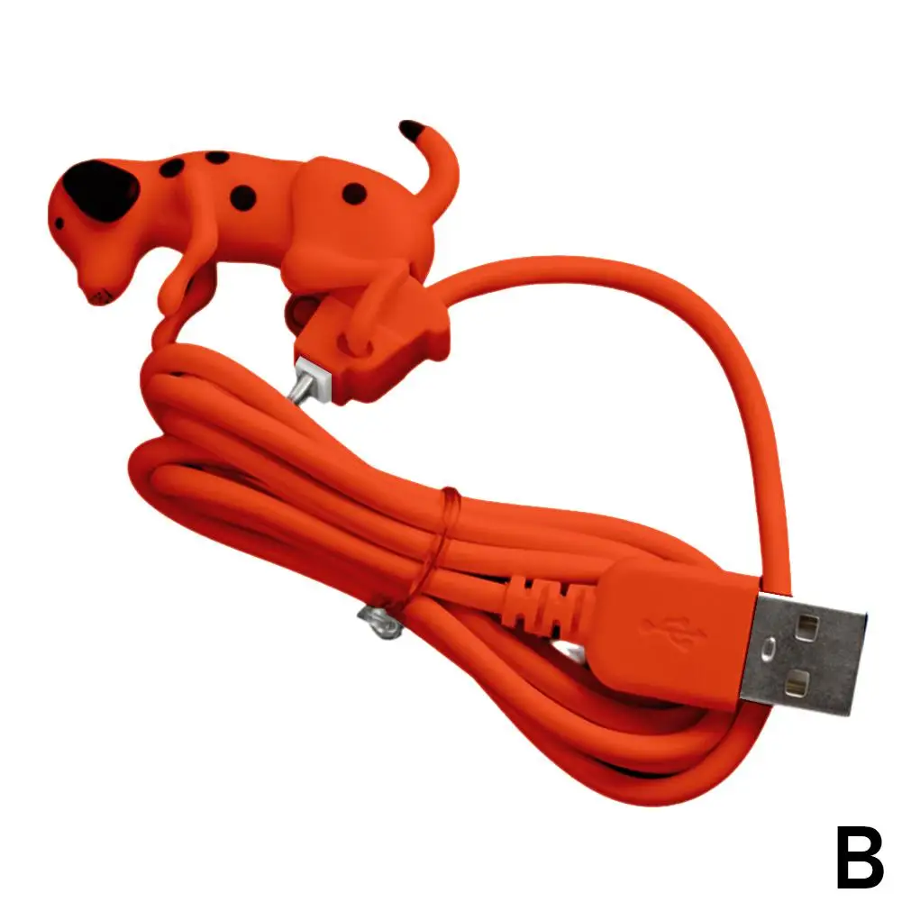 New Stray Dog Charging Cable Dog Smartphone Usb C Cable Humping Wire Type-c Phone Charger Spot Gift Dog Type-c Cable Mini R8e0