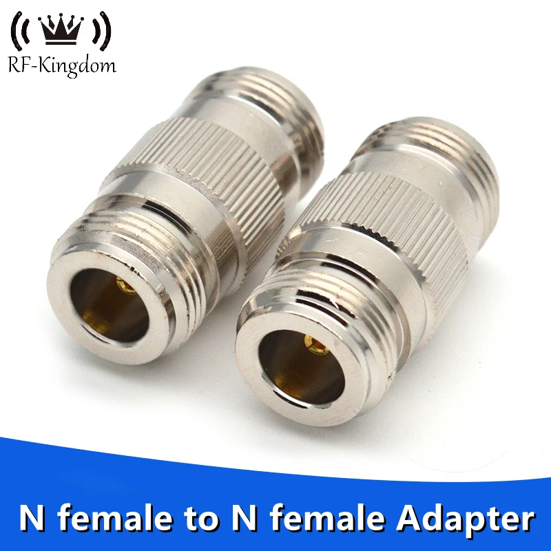 1PC N Female to N Female Jack RF Coaxial Adapter Connector Straight Copper