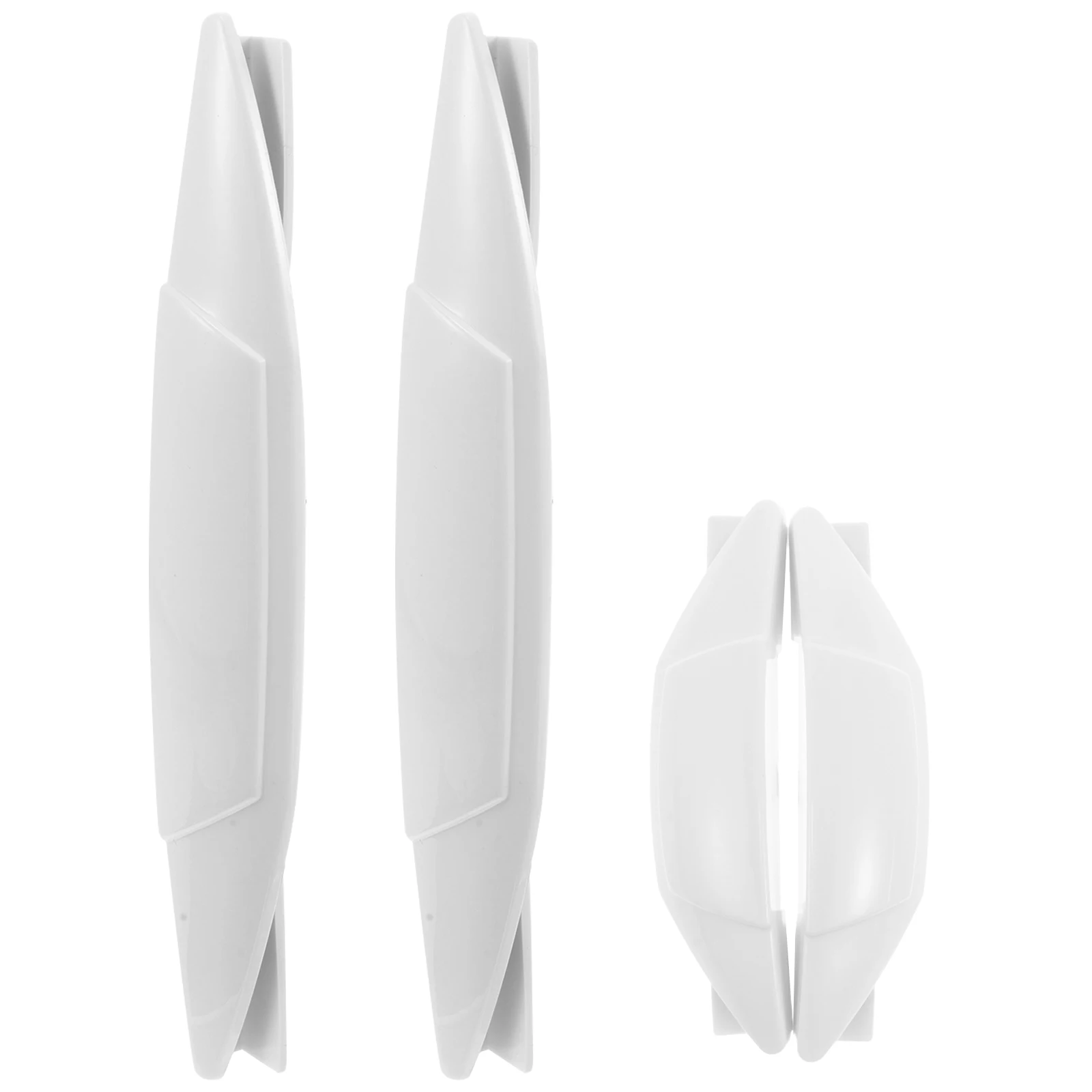 

4 Pcs Car Anti Collision Strip Durable PVC Material Easy Installation Versatile Application Auto Door Edge Protector Bumper