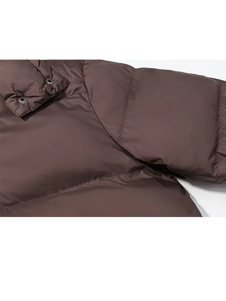 HH Frauen Mode Abnehmbare Hut Handgefüllte Baumwolle Winter Baumwolle Mantel Weibliche Casual Lose Streetwear Verdickte Warme Kurze Jacke