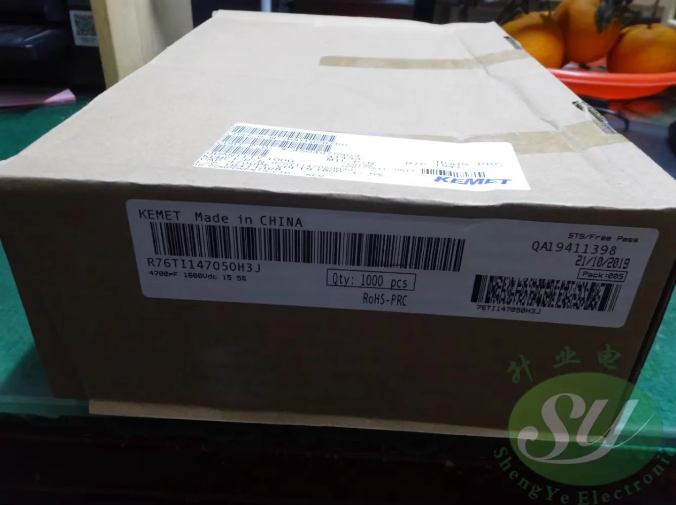 10PCS AV R76 0.0047uf/1600V 4.7nf 4700pf 4n7 472 New film capacitor