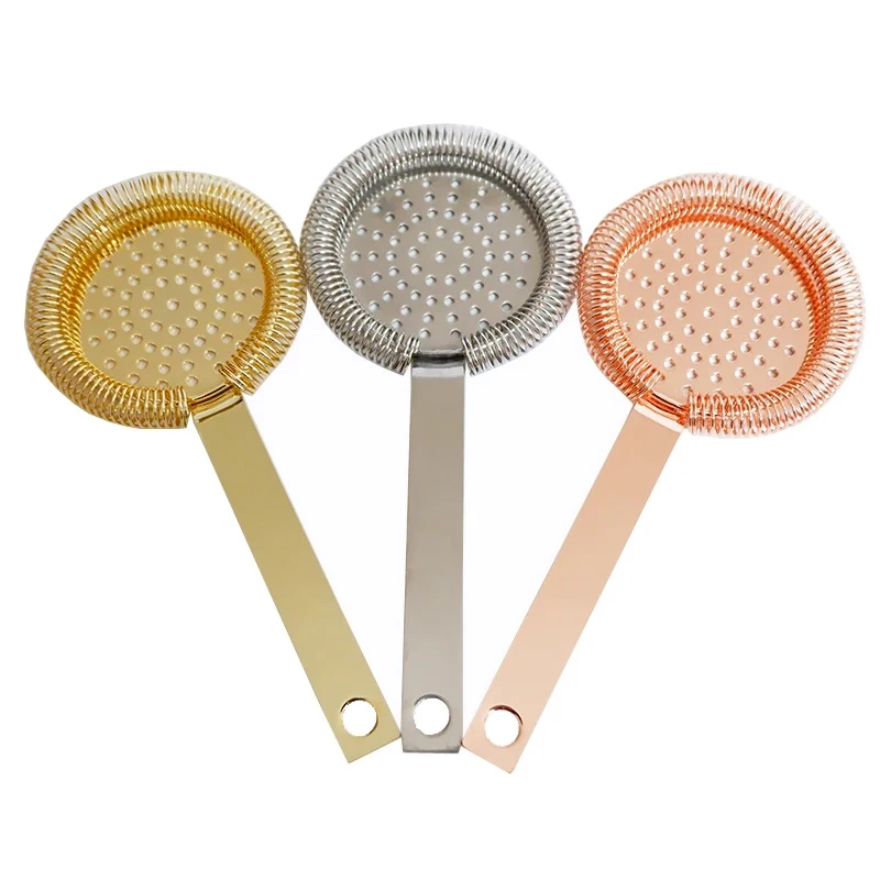 Hawthorn Cocktail Strainer Stainless Steel Bar Strainer Professional Bar Tools