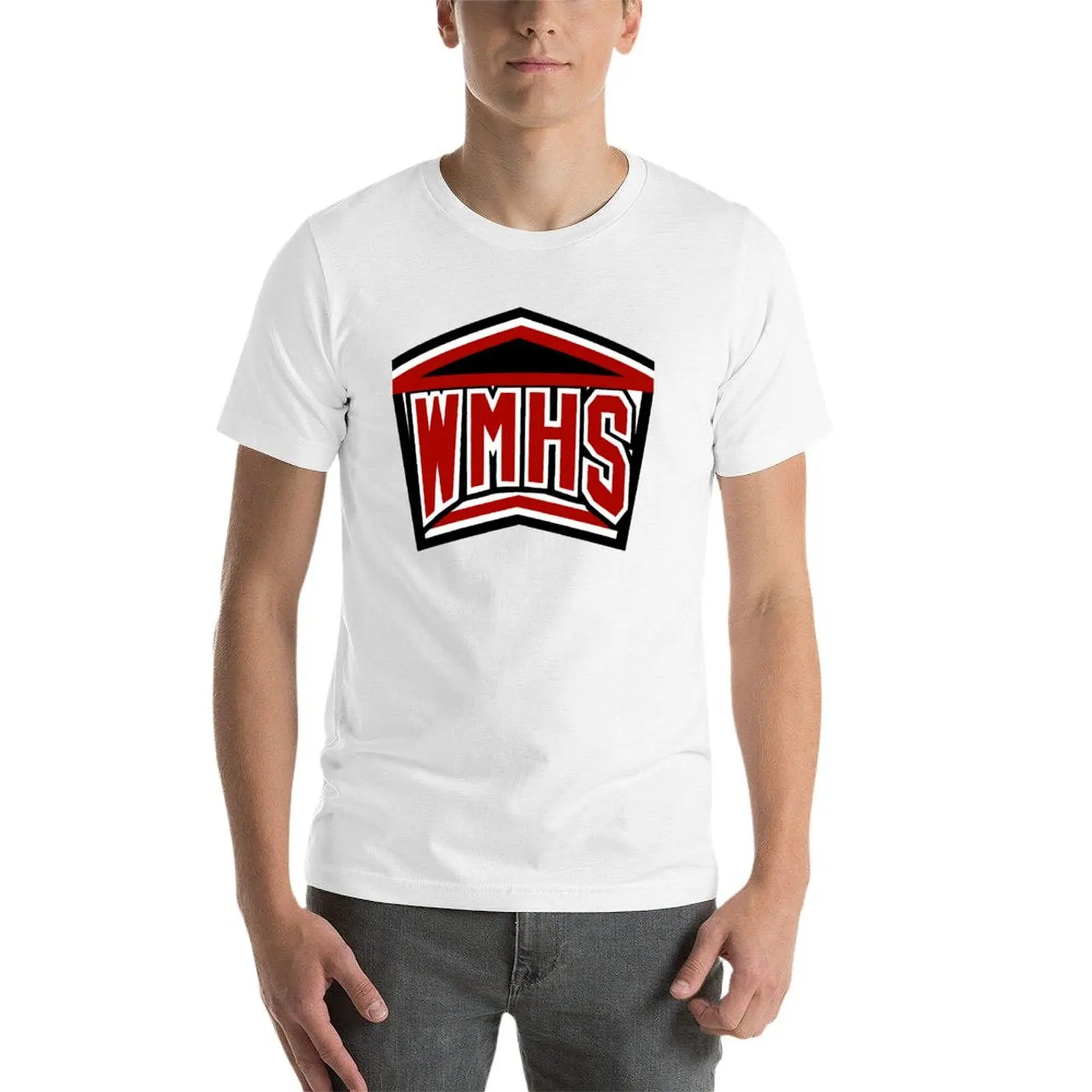 تي شيرت بشعار WMHS Cheerios تي شيرت أنيمي تي شيرت كبير الحجم تي شيرت شخصي #4