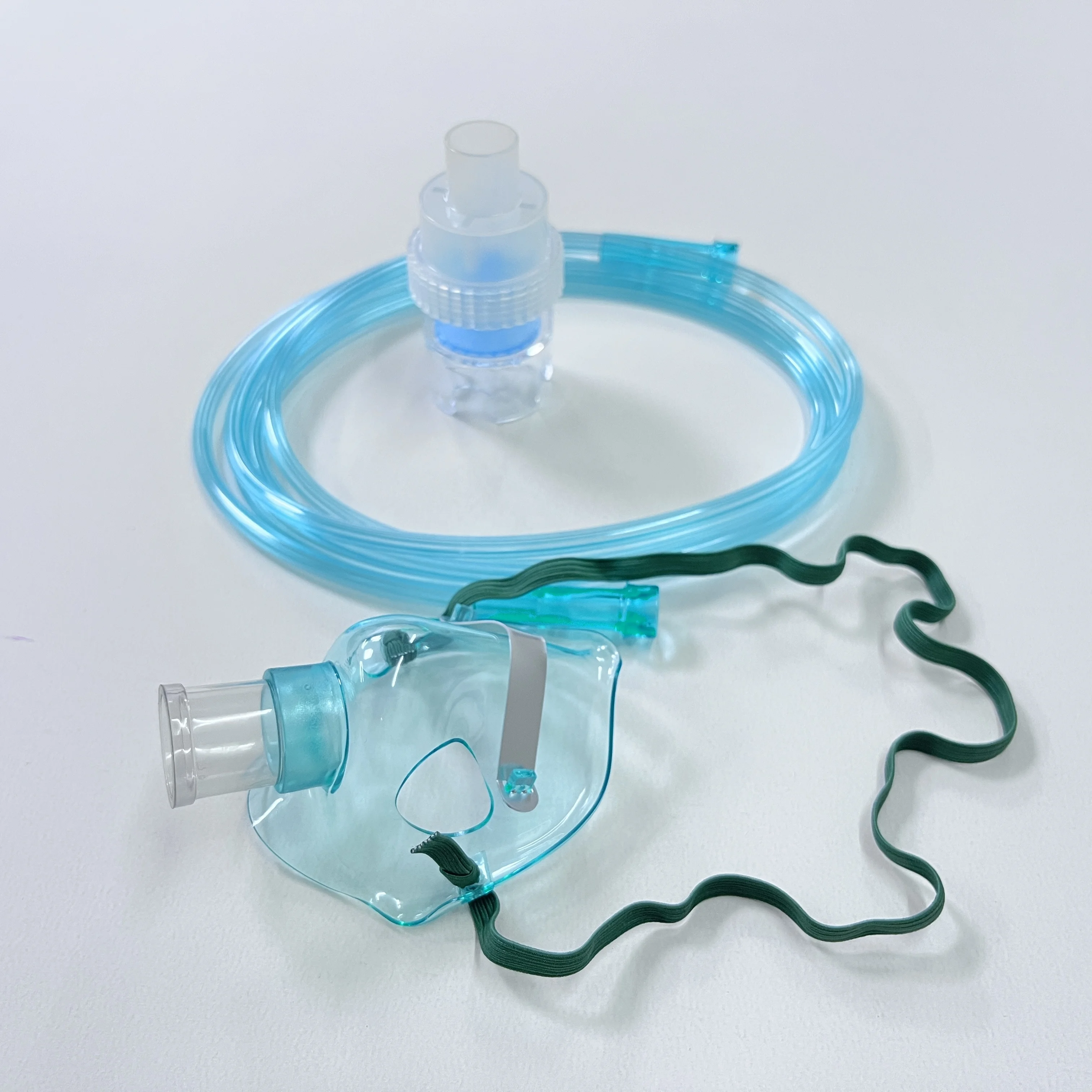 100 Pcs / Carton CE Approved Disposable Medical Aerosol Mask Nebulizer Mask with Tubing