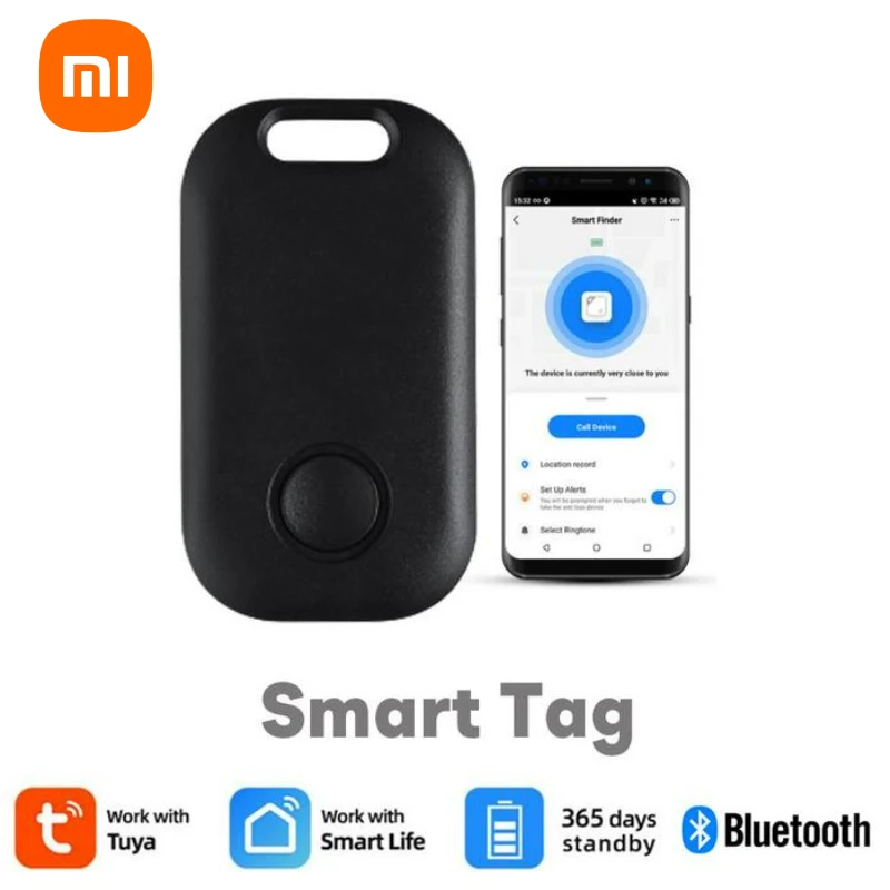 Xiaomi Smart Mini GPS Tracker Anti Lost Finder Tracker Alarm GPS Locator Wireless Position Wallet Pet Search 2-way Key Wireless