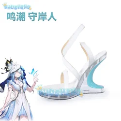 Wuthering Waves The Shorekeeper Cosplay  Game Character Prop Shoes Halloween Carnival Party for Women Men Shusheng