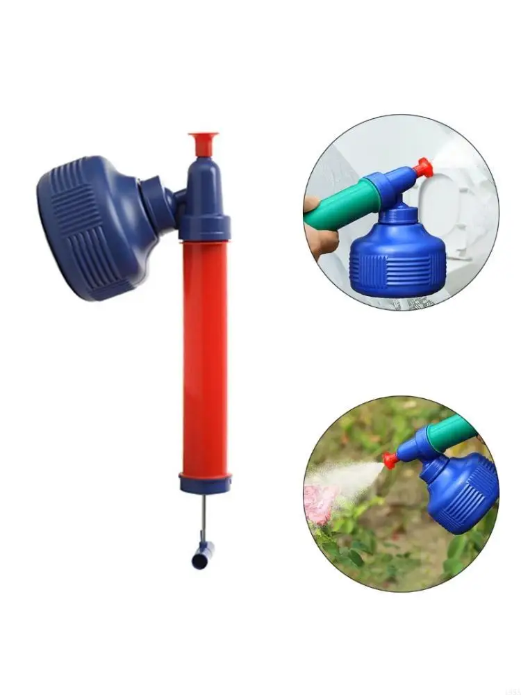 Diatomaceous Earth Large Adjustable Sprayer Adjustable Push Type Garden Duster 