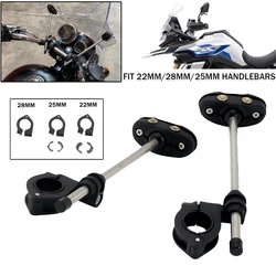Motorcycle Adjustable Windshield Bracket For Motorbike 22MM 25MM 28MM Handlebar Windscreen Mount Fitting For BMW F900R For VOGE