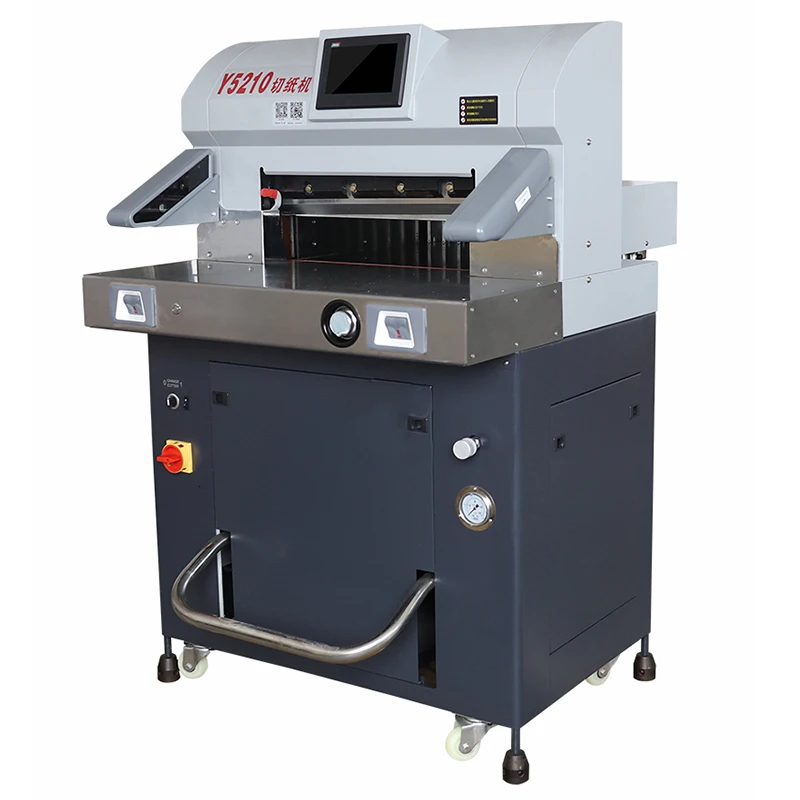 Y5210 Heavy-duty Hydraulic Program-controlled Paper Cutter, Tender document cutting, Large-scale Intelligent Paper cutting equip