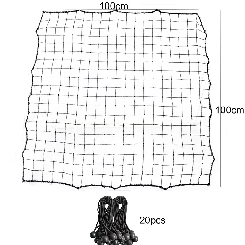 New【Kickback Goalkeeper Football Rebound Net 20 Elastic Ropes Football Practice Net Target Goal Rebound Net Training Net】 view 5