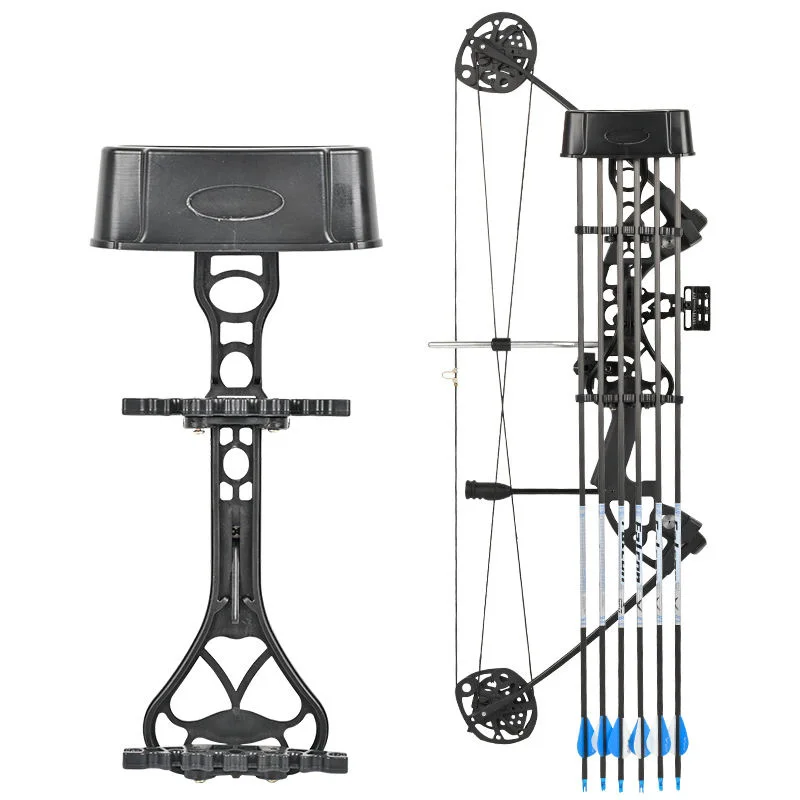 6 Arrow Bow Quiver for Compound Bow Hunting Quiver Quick Practice Shooting Detach Quiver
