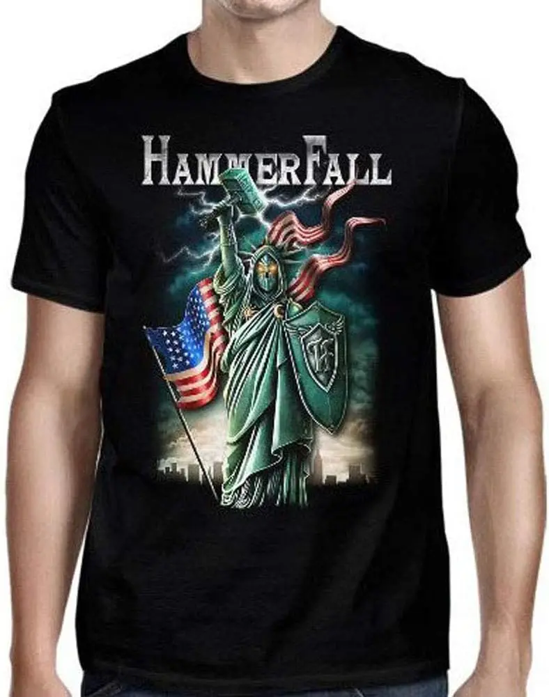 

HammerFall - Mens Liberty and Metal for All T-Shirt