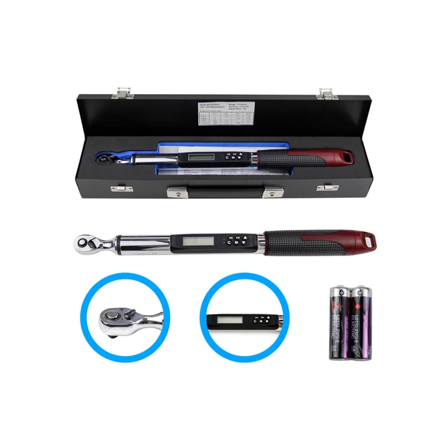 High Quality Automotive Tools Kuntech Hand Tools KT-1631T 1/4 High-end Digital Display Torque Hand 1.5-30N
