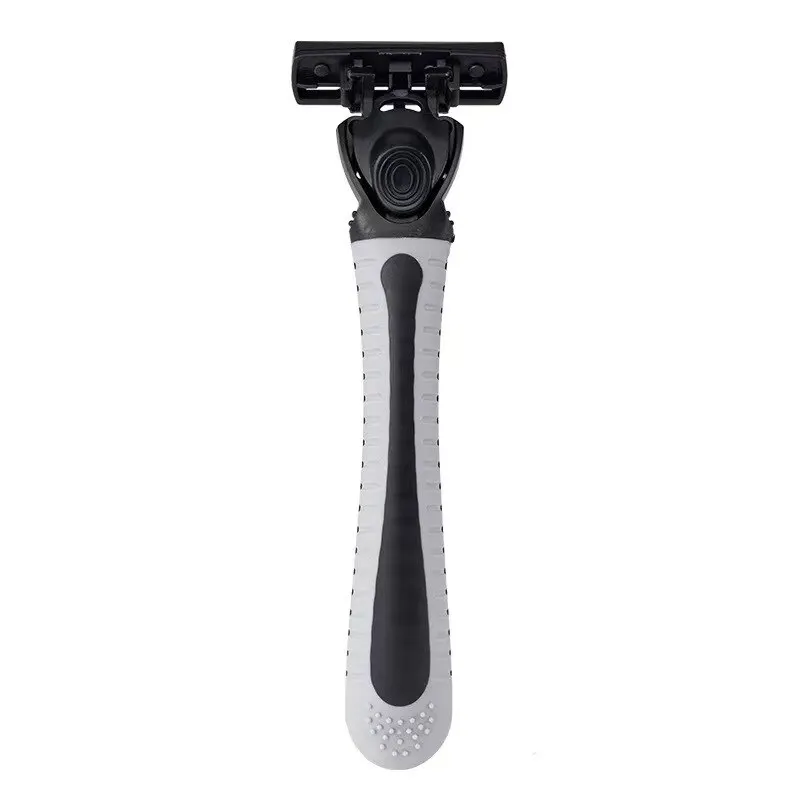 19PCS Manual Razor For Men Replacement Heads Three Layers Of Blades With Razor Frame Old-style Razor Stainless Steel