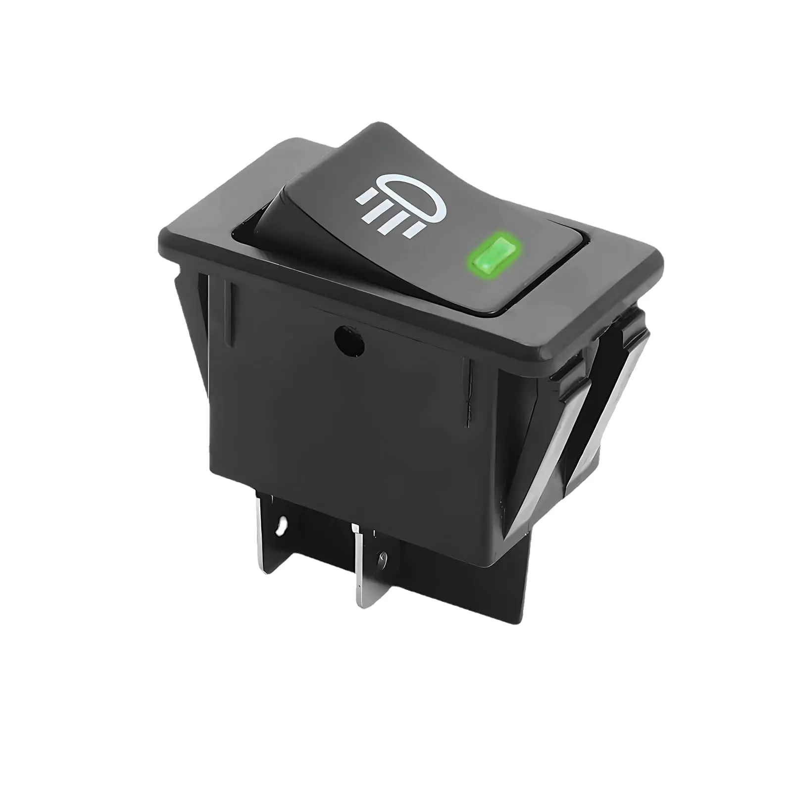 1 PCS,Car Fog Lights,Rocker Switch,ON-OFF,4Pin,2 Position,Electrical Equipment With Lighting Power,35A Lndicator Light 12V DC