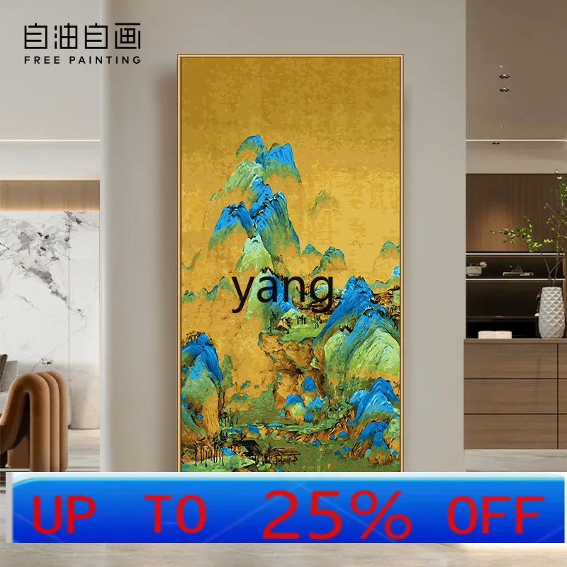 CX Digital Oil Painting Filling Hand Painting Filling Oil Painting Entrance Decorative