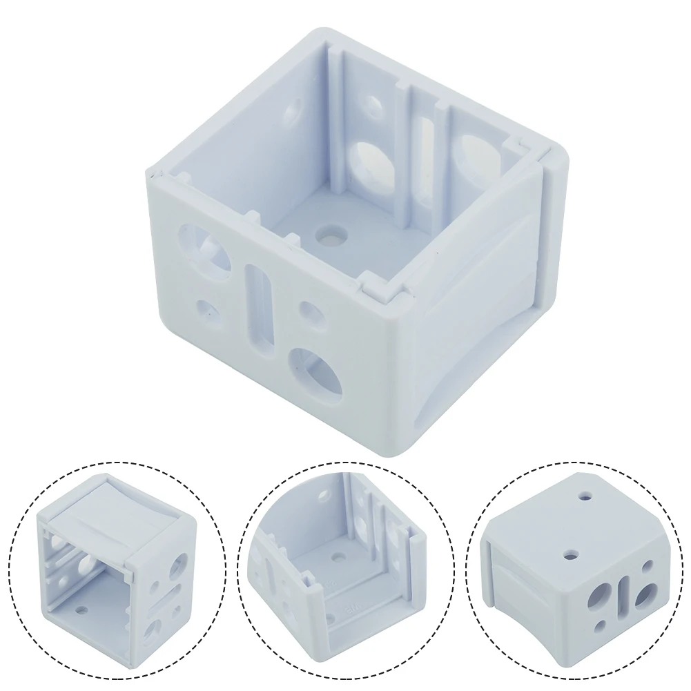 Mounting Support Blind Brackets 4PCS.Set Classic For Internal And External Headrail Bracket Low Profile Box Plastic