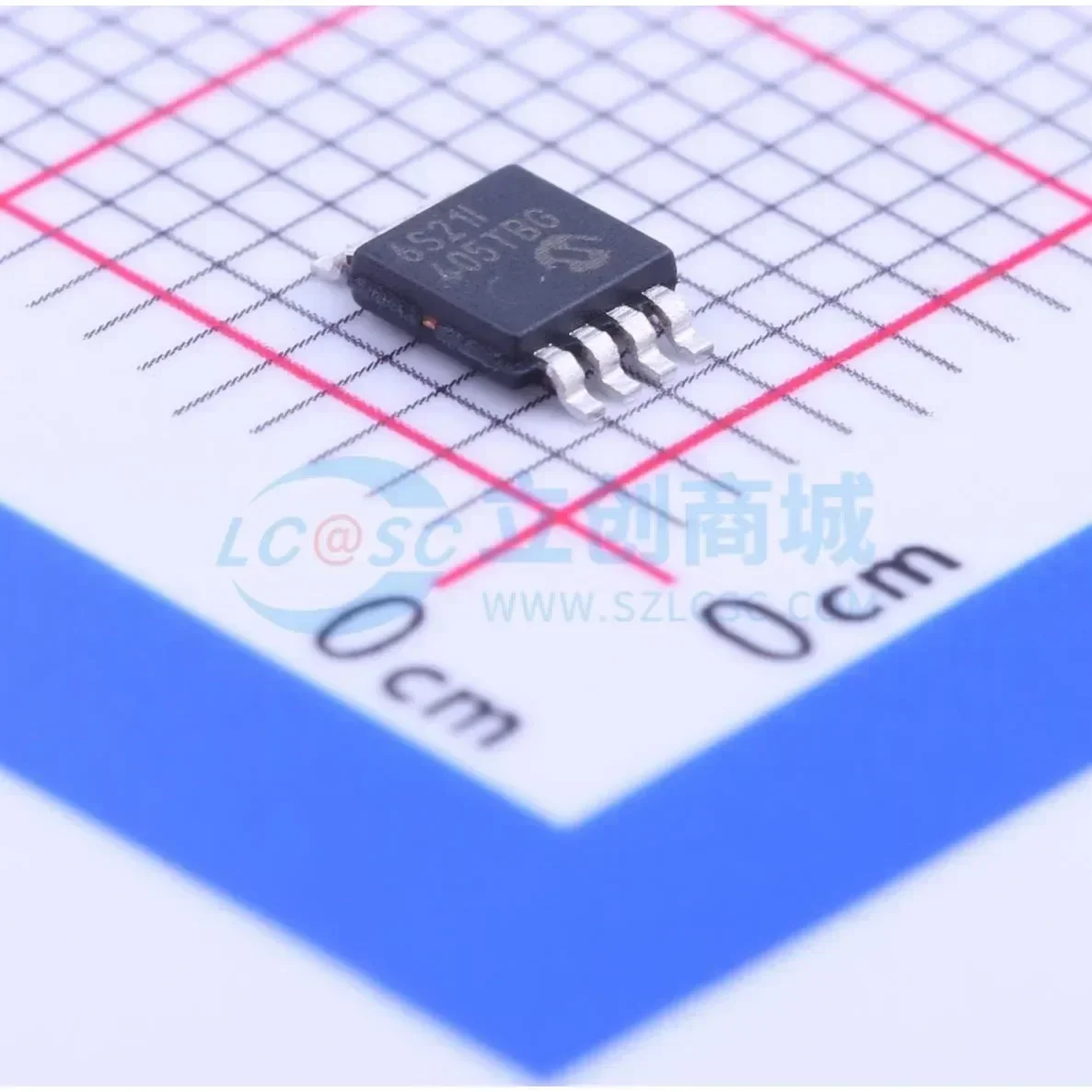 

10PCS/LOT MCP6S21-I/MS MSOP-8 New Original In Stock