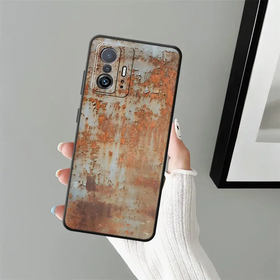 حافظة لهاتف Xiaomi Mi 9 10T 13 10 11 13 Lite 9T 11T 14 Pro CC9Pro تصميم صدأ ريترو