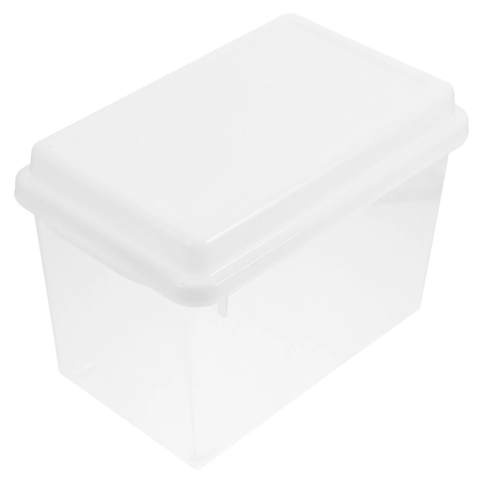 

Bread Storage Box Clear Plastic Toast Container Keep Holder Kitchen Organizer Home Fridge Food Bin