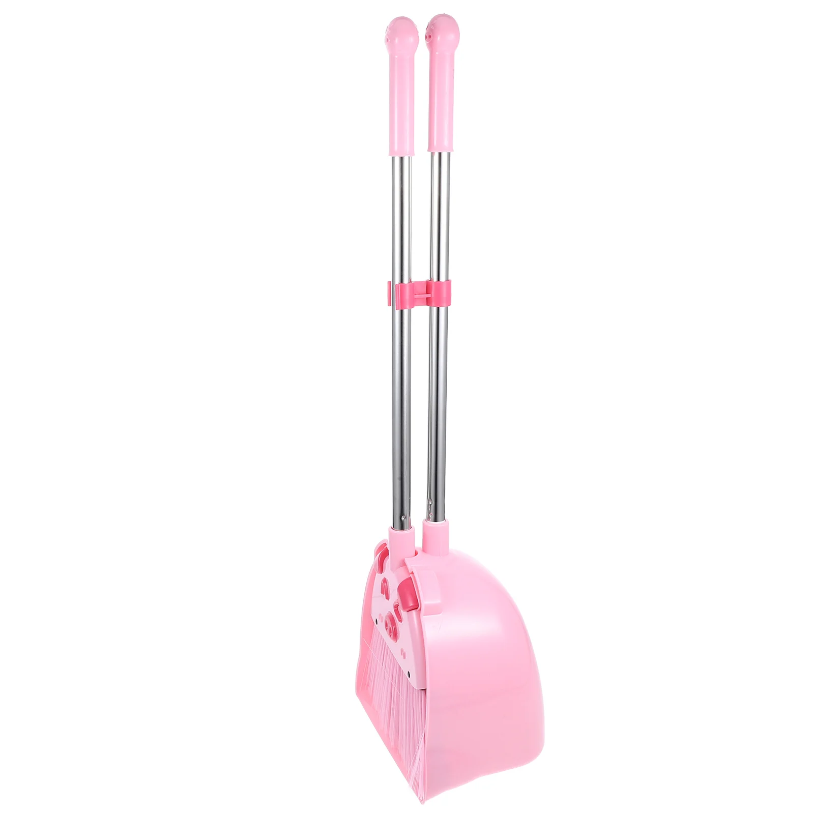 

Children Broom Set Dustpan Small Pink Toddler Kids Cleaning Tool Lightweight Safe Mini Broom Scoop Housework Play Kindergarten