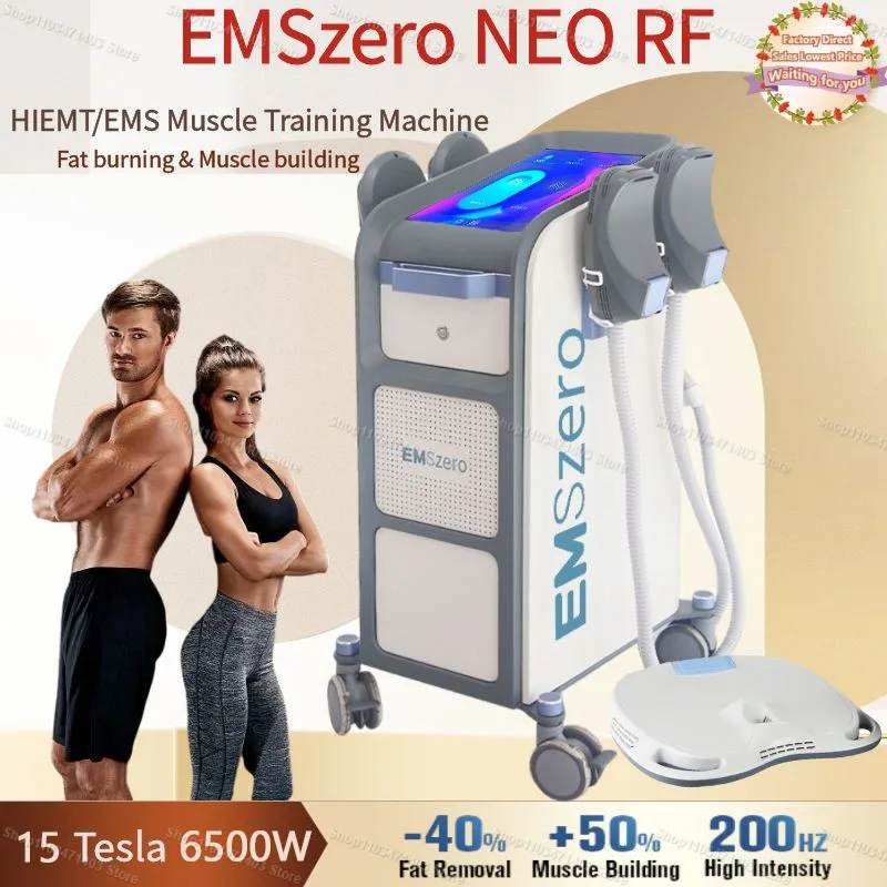 15 tesla 6500w emszero muscle sculpt machine body slimming beauty salon hiemt body shaping weight loss