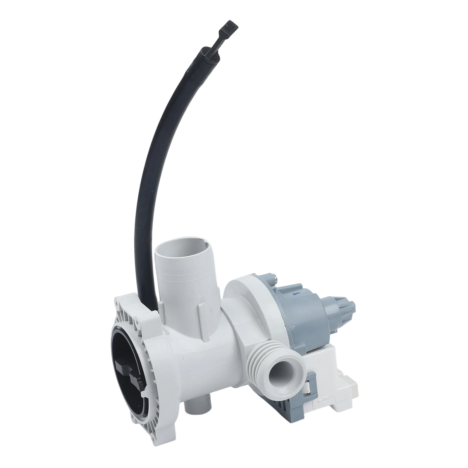 Washing Machine Drain Pump Motor Electric Drain Valve Compatible With For Haier For Midea PX-2-35 B30-6A White ABS