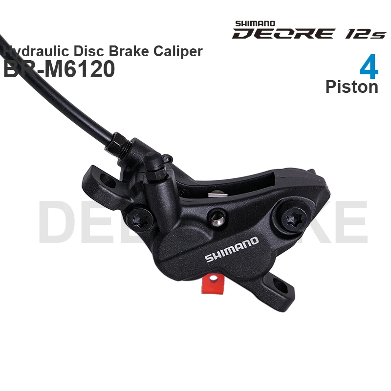 SHIMANO DEORE M6100 M6120 Hydraulic Disc Brake Groupset with M6100 Brake Lever BR-M6120 Brake Caliper Original Parts