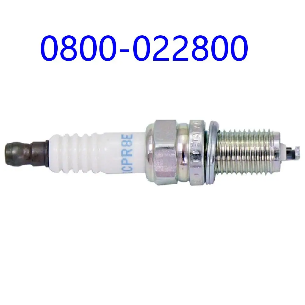 Spark Plug DCPR8E 0800-022800 For CFMoto SSV UTV ATV Accessories CForce UForce 600 625 Touring 191S CF600UTR UF ZF CF Moto Part