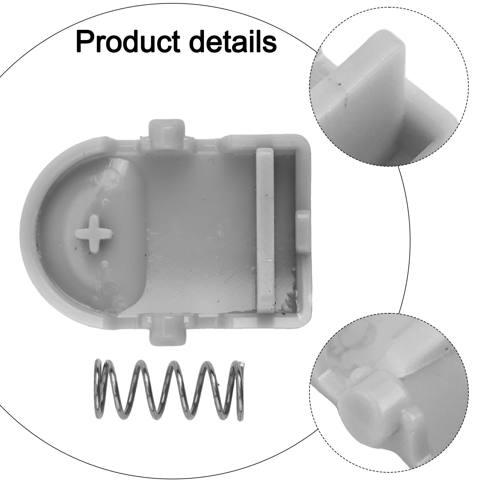 استبدال مزلاج مشبك خرطوم سفلي للمكنسة الكهربائية هوفر يناسب أرقام الموديل 410122001 440001655 و303832001