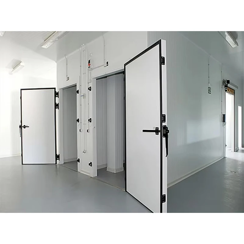 Customized Frozen Food Cold Storage Room Walk In Deep Freezer Room Low Temperature Cooling System For Meat Fish Seafood Storage