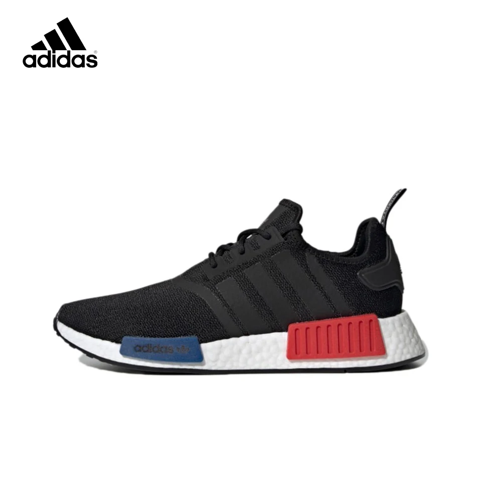 

Оригинальные удобные дышащие беговые кроссовки Adidas NMD белого/черного цвета для мужчин и женщин унисекс GZ7922