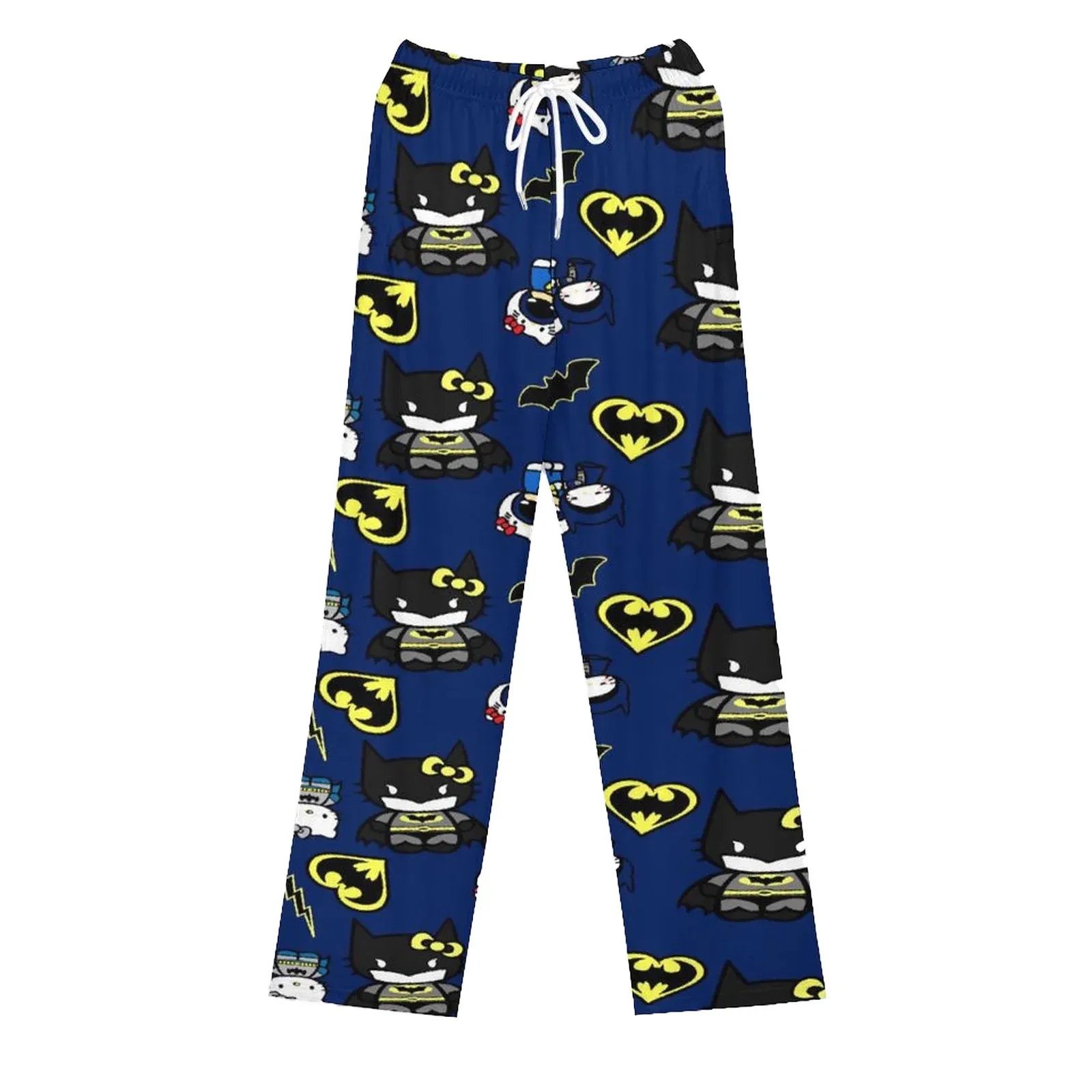 Anime Pajamas For Women Men Cartoon Unisex Couple All Over Print Bottoms Sleep Pajama Pants New Year Valentine Gifts