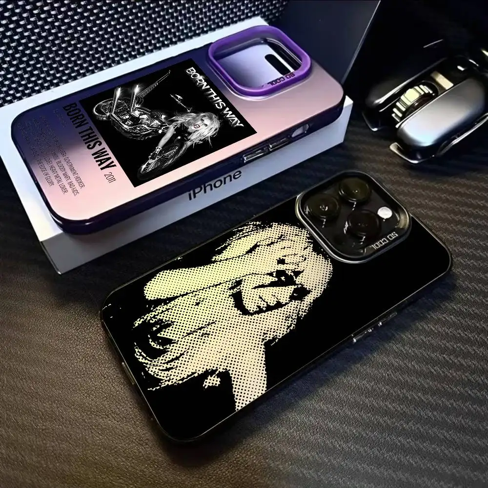 Hot Singer Phone Case for L-Lady G-Gaga Samsung Galaxy S26 S25 S24 S23 S22 S21 Note20 FE Ultra Edge Plus 4G 5G Anti Fall Matte
