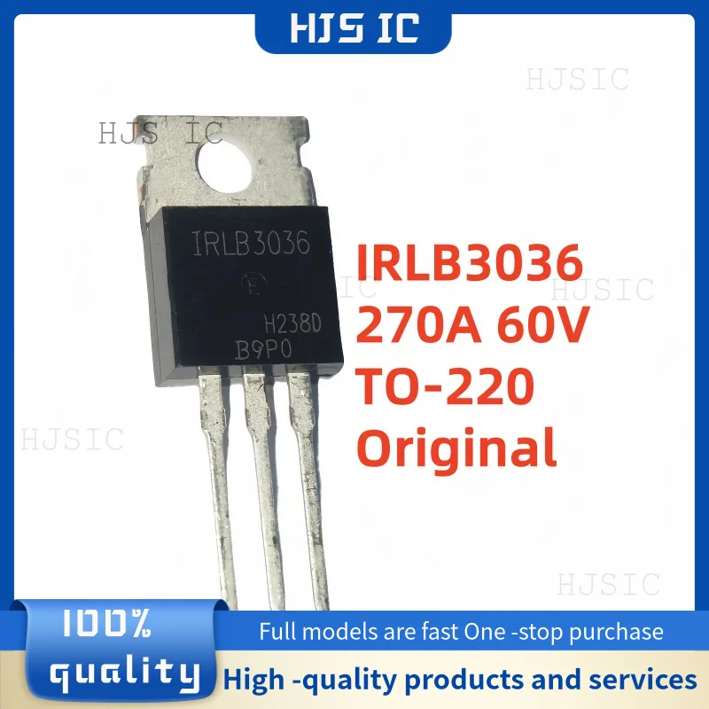 5PCS~10PCS New Original IRLB3036PBF IRLB3036 Spot Field effect MOS motor controller TO-220 270A 60V electrónica electronics IC