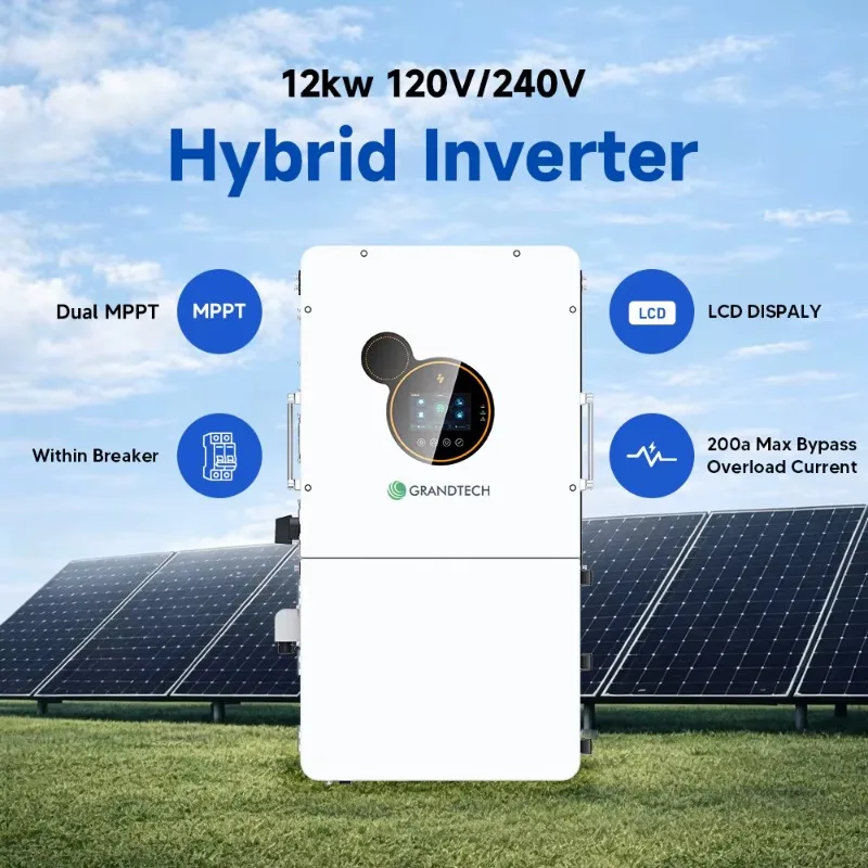 Manufacturer Us Version Srne SEI-12K-UPRO Hybrid Solar Inverter Split Phase 8kw 10kw 12kw 15kw Energy Storage Inverter