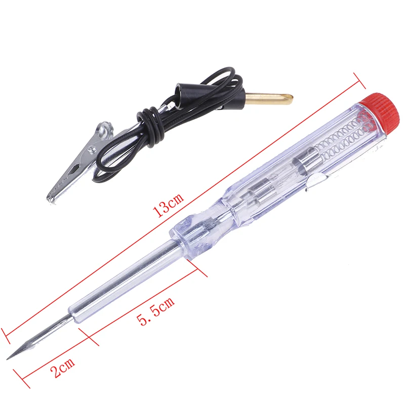 Car Voltage Circuit Tester For 6V/24V DC System Probe Continuity Auto Test Light