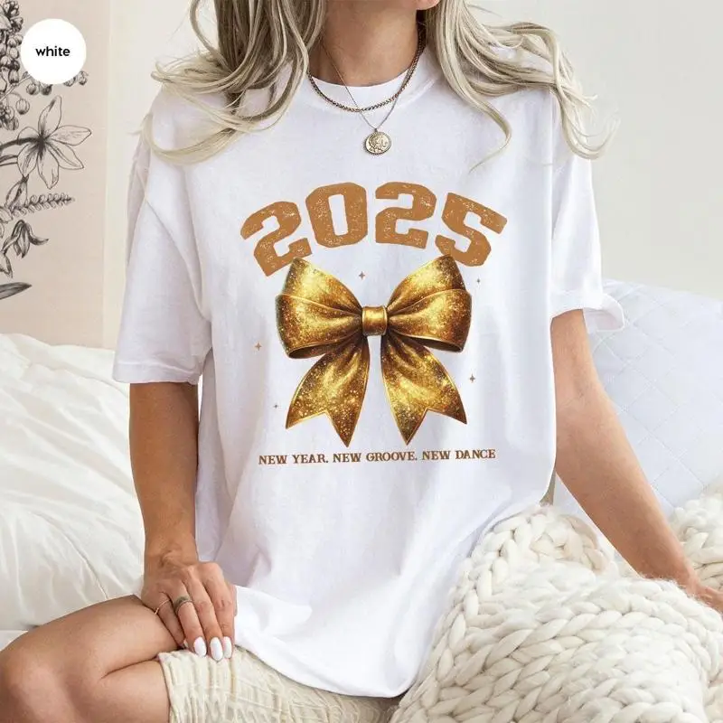 

Christmas Coquettes T Shirt Gold Season Girly New Year s For