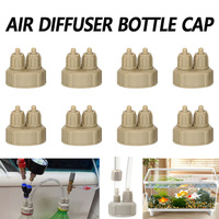 1-10pcs Aquarium CO2 System Generator Bottle Cap Fish Tank Live Plant DIY Air Diffuser Carbon Dioxide Reactor Instrument