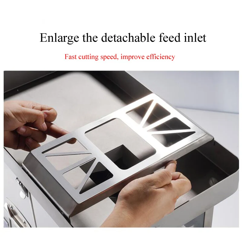 Meat Slicer Cutter Machine Electric Food Slicer Meat Cutting Machine Minced Meat Slicing Shredding Home-appliance