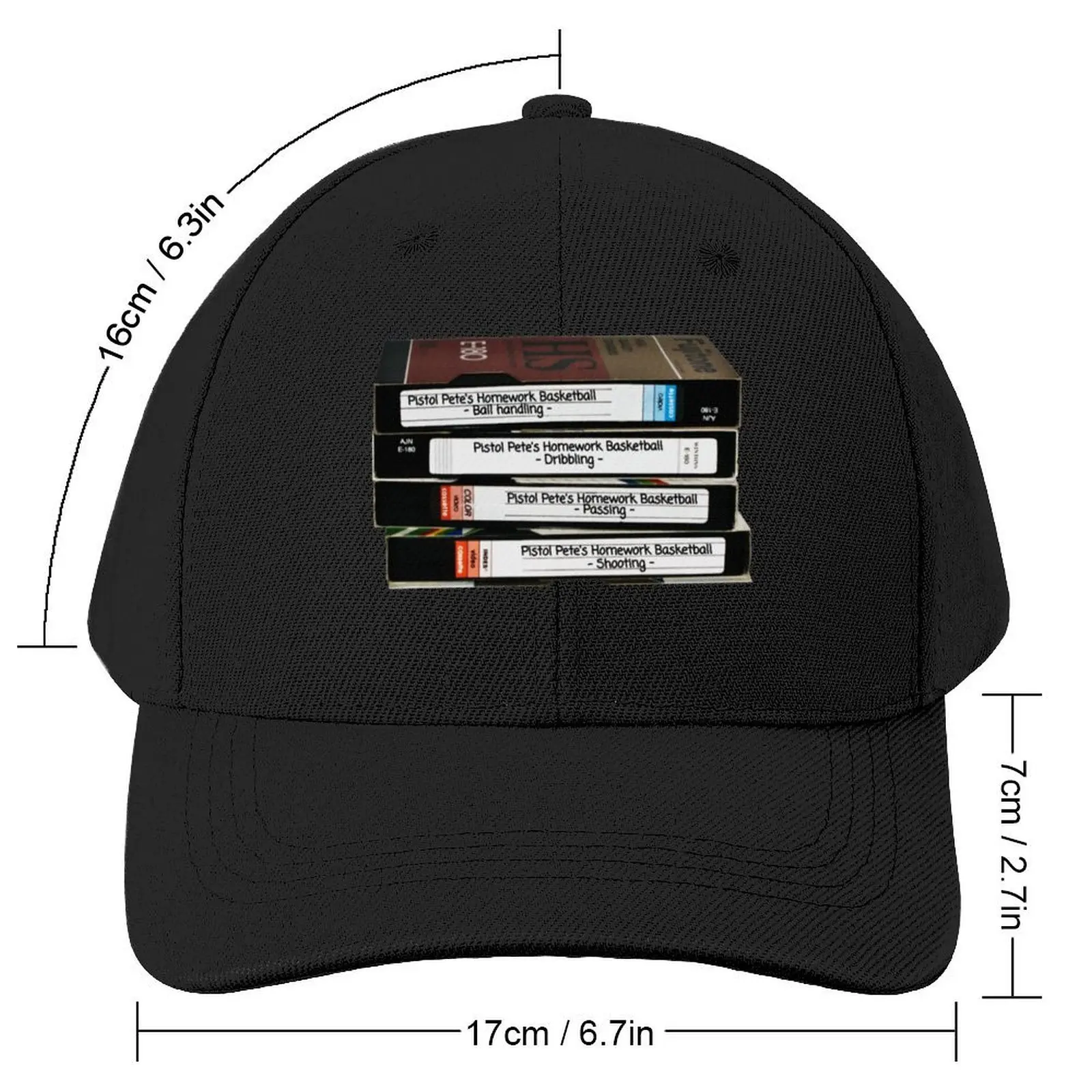 Homework Basketball with Pistol Pete Baseball Cap Thermal Visor hard hat Icon Luxury Hat Men's Luxury Women's