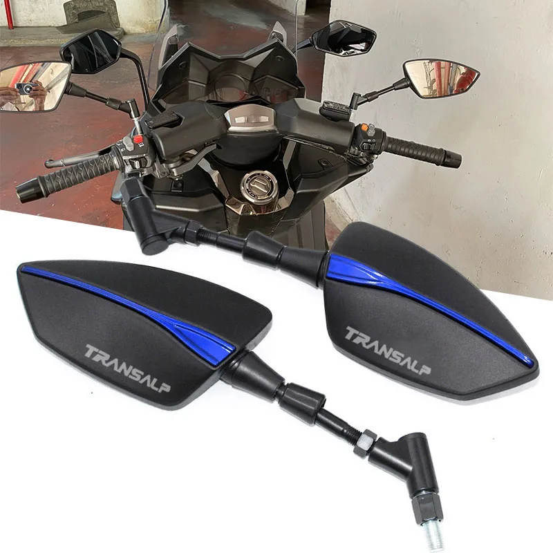 

Fit For HONDA TRANSALP XL 600 650 700 V XLV XL600V XL650V XL700V Motorcycle Rear View Mirrors Mirror