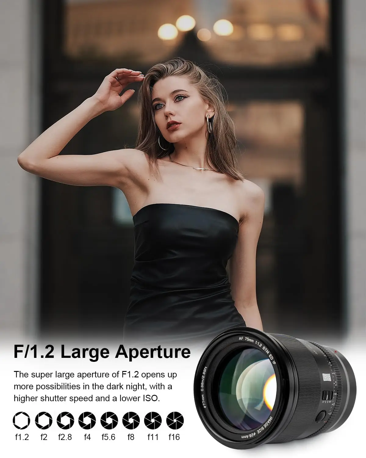 Obiettivo Z Mount Auto Focus APS-C per fotocamera Nikon Z-Mount obiettivo Ultra grandangolare APS-C AF compatibile con