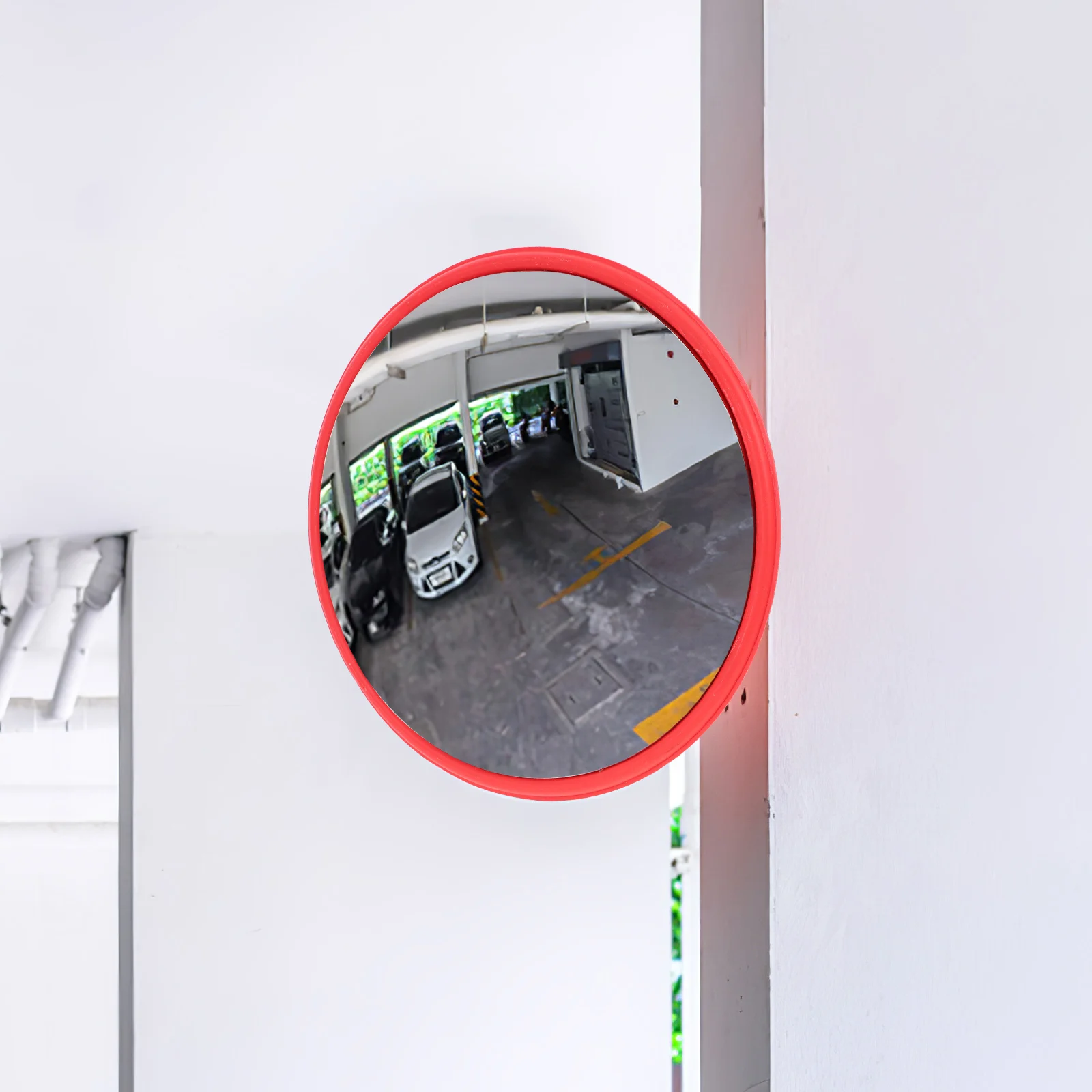 

30Cm Outdoor Blind Spot Mirror Garage Parking Assist Wide Angle Convex Traffic Security Driveway Road Corner Mirror Durable