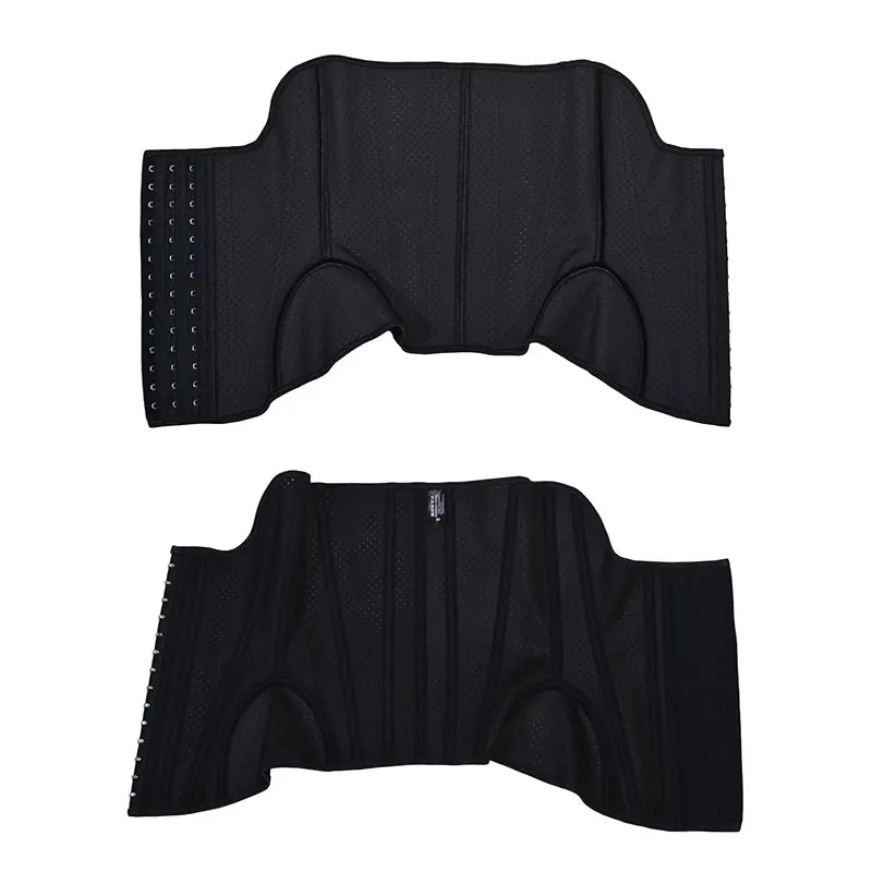 Long Torso Latex Waist Trainer Corset Body Shapewear Women 15 Steel Bone Colombian Girdles Waist Cincher Slimming Belly Sheath