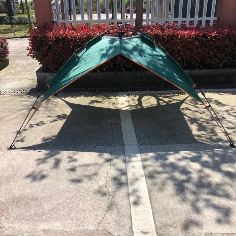 

Fully Automatic Quick Opening Beach Park Cross-border Double-layer Outdoor Tent, Removable Folding Camping Tent for 3-4 People